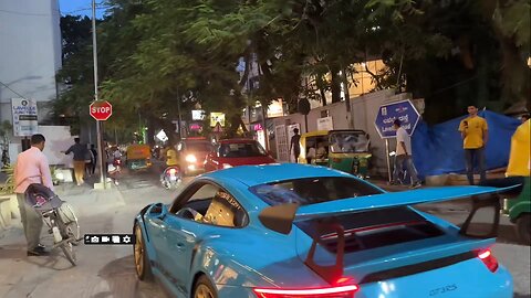 Supercars |Porsche 911 GT3| Crazy Public Reaction