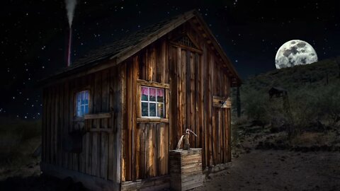 Night Sounds of a Desert Cabin Ambience