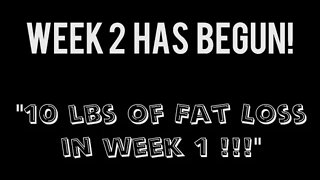 Week 2 - 4 Week Fasting Challenge - 10lbs of Fat Loss in first week!