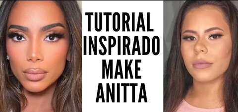 Anitta/Kardashian Makeup Tutorial / CanalDaCobriane 🐍