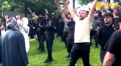 RIOTING MUSLIMS IN SHEFILD - WHAT THE MEDIA DIDN'T AND DON'T REPORT ON - JEW SLAVES 🔥