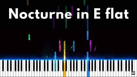 Nocturne in E flat - Op 9 Nº 2 - Chopin - Piano Tutorial