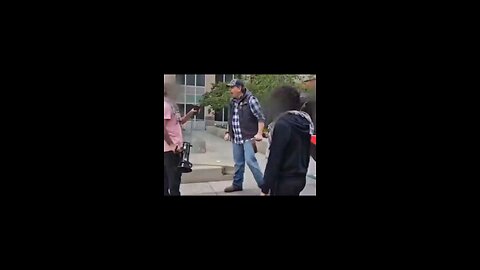 Patriot losing it on College Paid Protesters