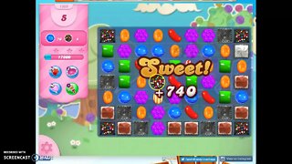 Candy Crush Level 1369 Audio Talkthrough, 1 Star 0 Boosters