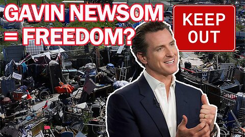 Gavin Newsom Lies About Freedom in California