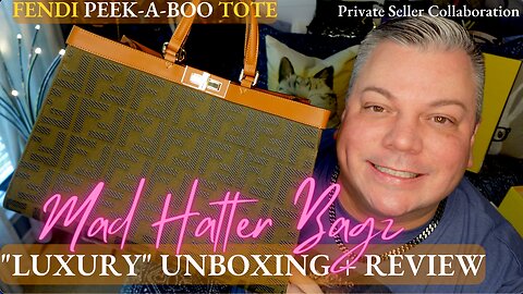 NOT YOUR MAMA'S PEEK-A-BOO! "LUXURY" REVIEW - FENDI PEEK-A-BOO TOTE