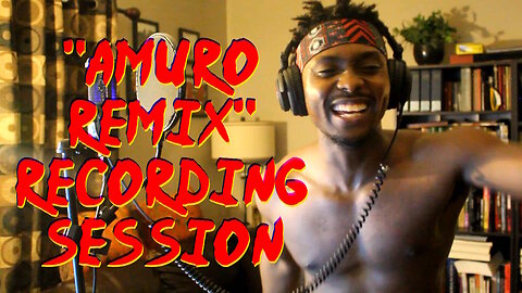 Chad Marco Recording Amuro Remix (The Process)