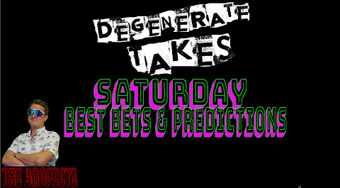 Saturday Best Bets Locks and Predictions! NBA, MLB, XFL, NHL and MORE!