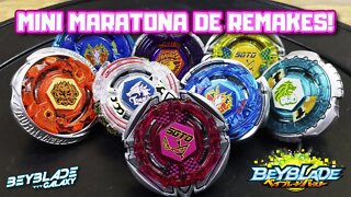 FLAME SAGITTARIO .00.Kp' contra os remakes de Metal Fight Beyblade - Beyblade Burst ベイブレードバースト