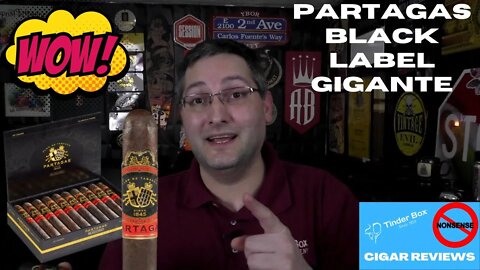 Partagas Black Label Gigante Cigar Review