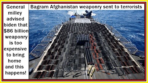 Bagram Afghanistan weaponry sent to terrorists