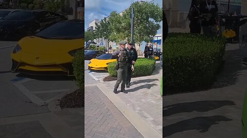 Police VS Lamborghini #shorts