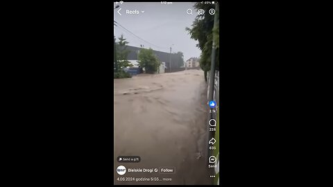 Flooding in Poland