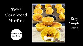 How to make tasty homemade Cornbread Muffins