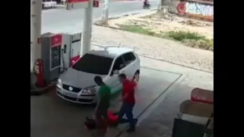 End of the road for two armed robbers in Brazil