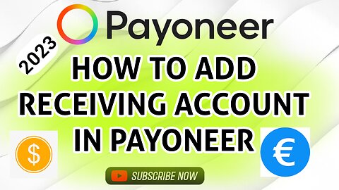 how to add receiving account in payoneer..how to withdraw payoneer to rocket account