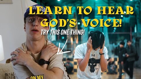 Quick tip to learn to HEAR GOD’S VOICE