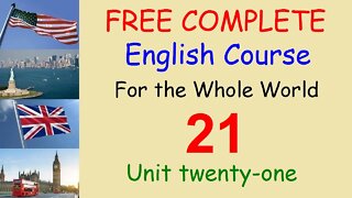 The maid and the housework - Lesson 21 - FREE COMPLETE ENGLISH COURSE FOR THE WHOLE WORLD