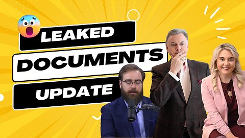 Lance is Live | Shocking Update On Leaked Documents | Lance Wallnau