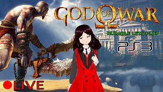 (VTUBER) - Kratos the Square Masher - God of War 1 First Playthrough #4 - Rumble Exclusive