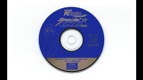 PC Engine Fan PC-FX Special CD-Rom Vol 2