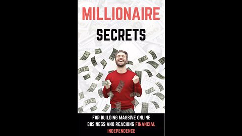 MILLIONAIRE SECRETS ebook #ebook #shorts