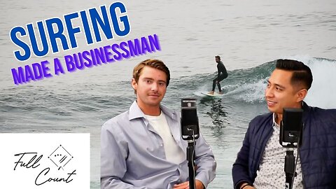 World traveling Surfer encounters many Cultures and it Prepared him to run his Business