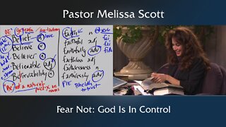 Revelation 1:17-18 Fear Not: God is in Control