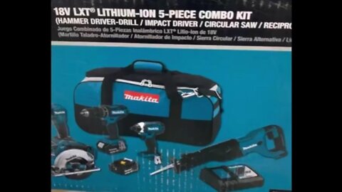 $300 MAKITA 7 TOOL COMBO!!! Unboxing and First Impressions