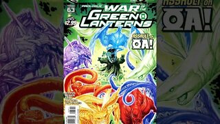 Green Lantern "War of the Green Lanterns" Covers