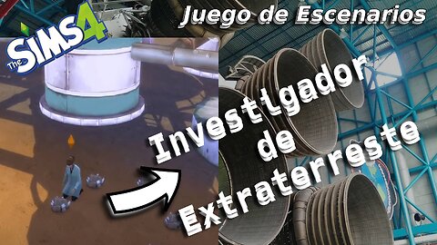 Tras los Pasos de los Extraterrestres - Juego de Escenarios - Sims 4 - Parte 6