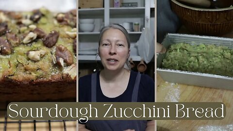 Sourdough Zucchini Bread | Long Fermented