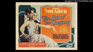 The Last of Mrs. Cheyney - BBC Saturday Night Theater - Frederick Lonsdale