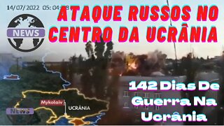 Russian Attack In Central Ukraine Leaves Dead and Wounded { Watch Video }