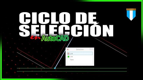 Como activar o desactivar cuadro de selección - Selection Cycling - AutoCAD