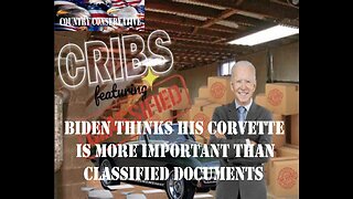 JOE BIDEN THINKS HIS CORVETTE IS MORE IMPORTANT THAN THE CLASSIFIED DOCUMENTS THAT HE ILLEGALLY HAD!