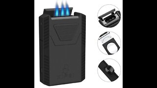Xifei 3 In 1 Triple Flame Torch Lighter Review