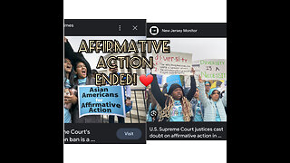 The U.S. Supreme Court Ended Affirmative Action! #highereducation #equality