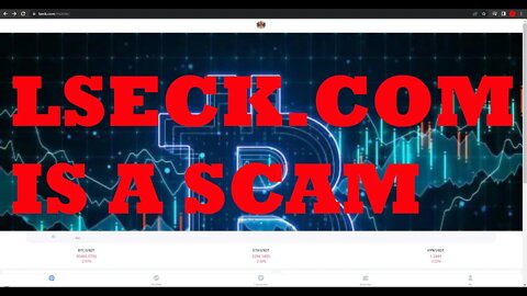 LSECK is a SCAM Mining Site