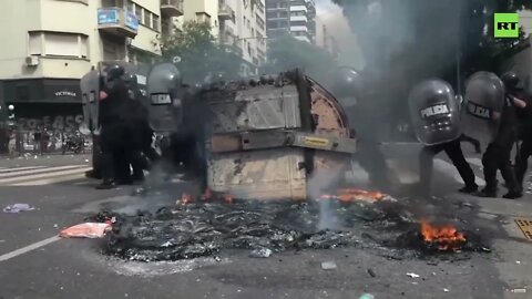 Protests In Argentina as Congress Debates IMF Deal Details