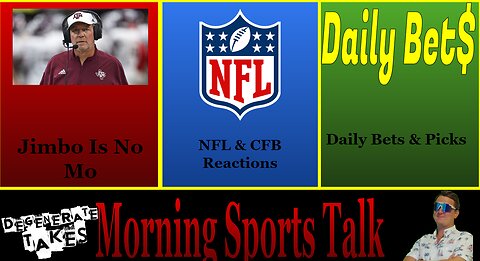 Morning Sports Talk: Jimbo Fisher Gets The Can, Kyler Murray is BACK!