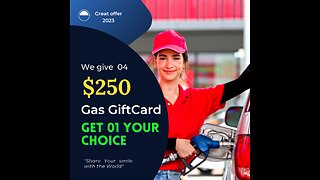 Gas Card $250 to $1000 - Gas Gift Card, 1st offer of New Year 2023