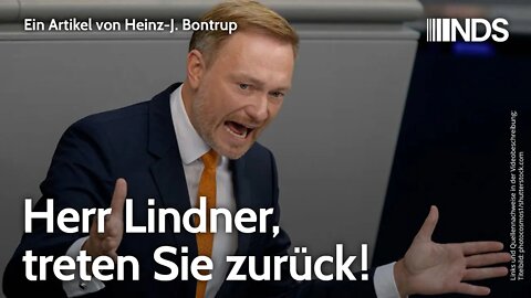 Herr Lindner, treten Sie zurück! | Heinz-J. Bontrup | NDS-Podcast