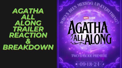 Agatha All Along Teaser Trailer Reaction and Breakdown | Will it Bring You Back to Disney+