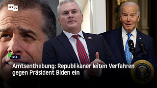 Amtsenthebung: Republikaner leiten Verfahren gegen Präsident Biden ein