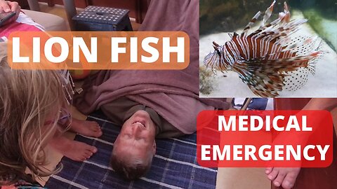 Lion Fish Medical Emergency On A Boat - Ep 48 Sailing With Thankfulness