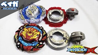 GUILTY LONGINUS .Nx.X'-2 (1 GEAR) vs ASTRAL SPRIGGAN .Ov.Br-0 - Beyblade Burst ベイブレードバースト