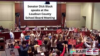 Senator Dick Black Brings Public Comment to a Halt in #loudouncounty