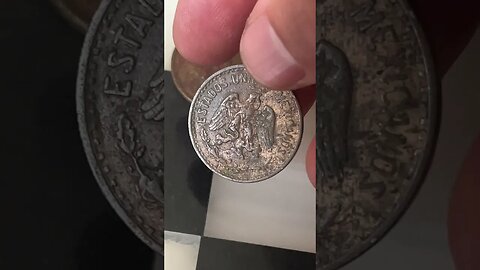 2 Centavos Mexican Coin, Copper #silver #preciousmetals #coincollecting #money #raresilver #coin