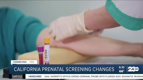Changes made to California Prenatal Screening Program